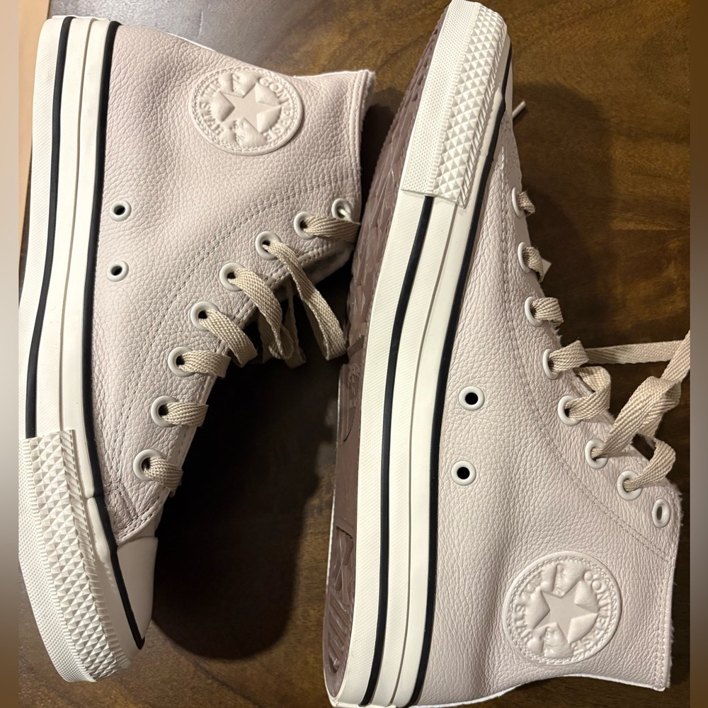 Women's High-Top Sneakers in Cream by Converse